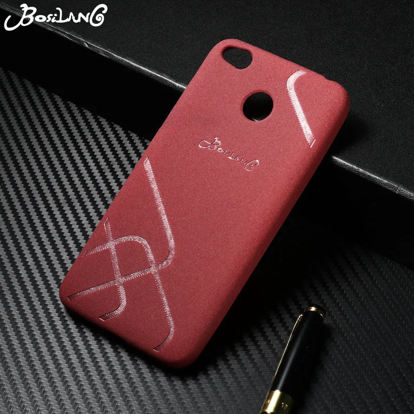 bosilang Matte Phone Cover Case For Xiaomi Redmi 4X Soft
