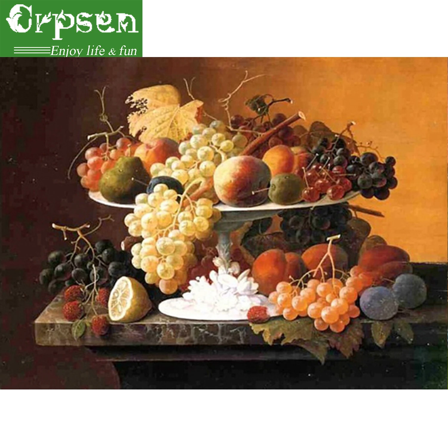 

5D,DIY,Embroidery,Diamond Painting,Square,Full,The Fruits,Home Decoration,Wall Painting,Arts,Crafts&Sewing,Needlework,Crpsen