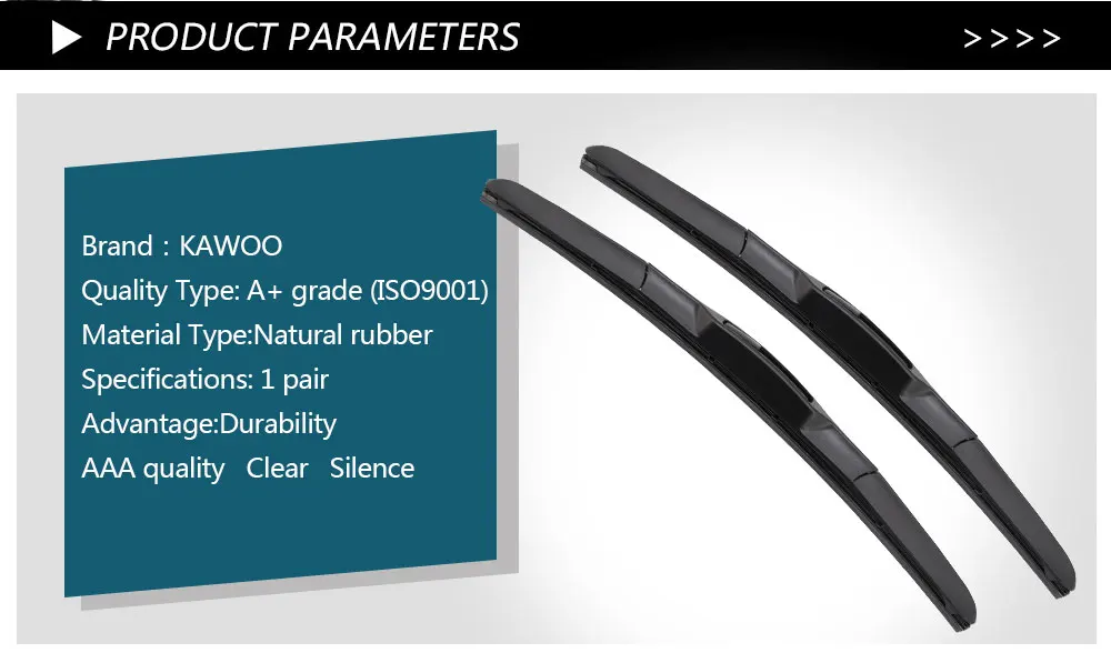 KAWOO 2 шт Автомобильная Щетка стеклоочистителя 2"+ 21" для Mitsubishi Outlander(2007-2012) Авто мягкая резина Windcreen Стеклоочистители Лезвия автомобильные аксессуары