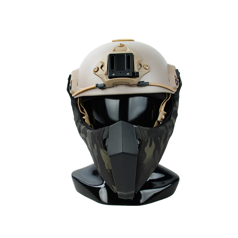 

2018 NEW MCBK High Cut maritime Tactical Helmet mask Multicam Black tactical mask matched Helmet