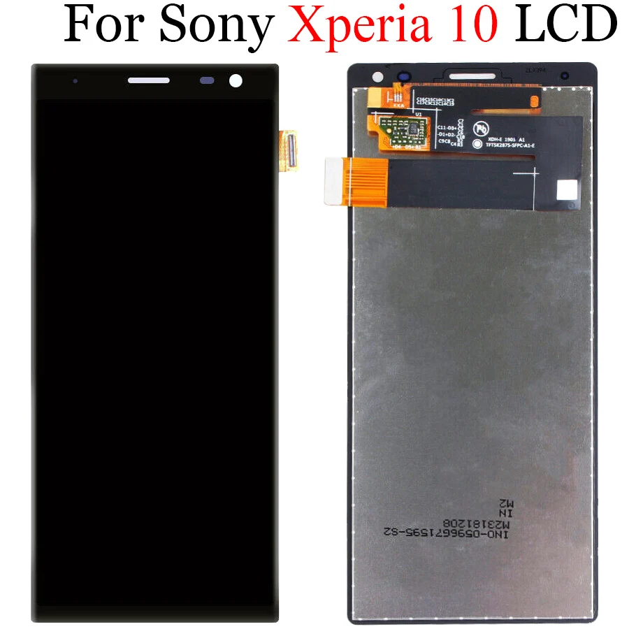 Оригинальный ЖК дисплей с дигитайзером сенсорного экрана для Sony Xperia 10 Plus