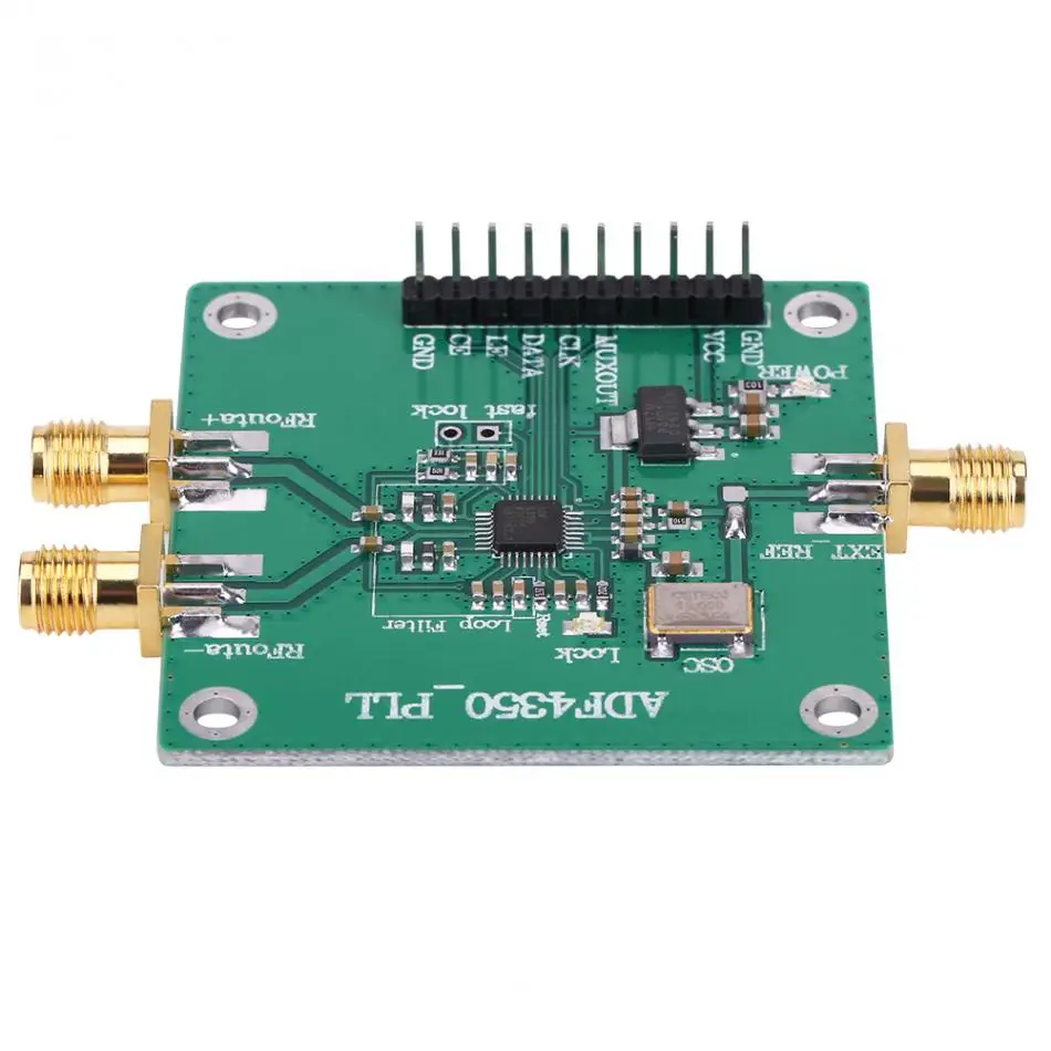 Частотный синтезатор 137 М-4,4 ГГц, радиочастотный источник сигнала, фазовая фиксирующая плата, Частотный синтезатор ADF4350, макетная плата