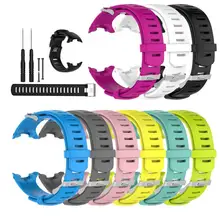 20 шт. ремешок для Suunto D4 D4i Ново запястье компьютер для дайвинга Часы сменный ремешок силиконовый ремешок для наручных часов браслет