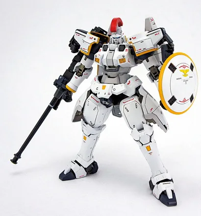 

Free Shipping Action Figures Robot Anime Assembled Gundam MG 1:100EW WHITE Tallgeese Luminous Stickers Original Box Gundam HT522