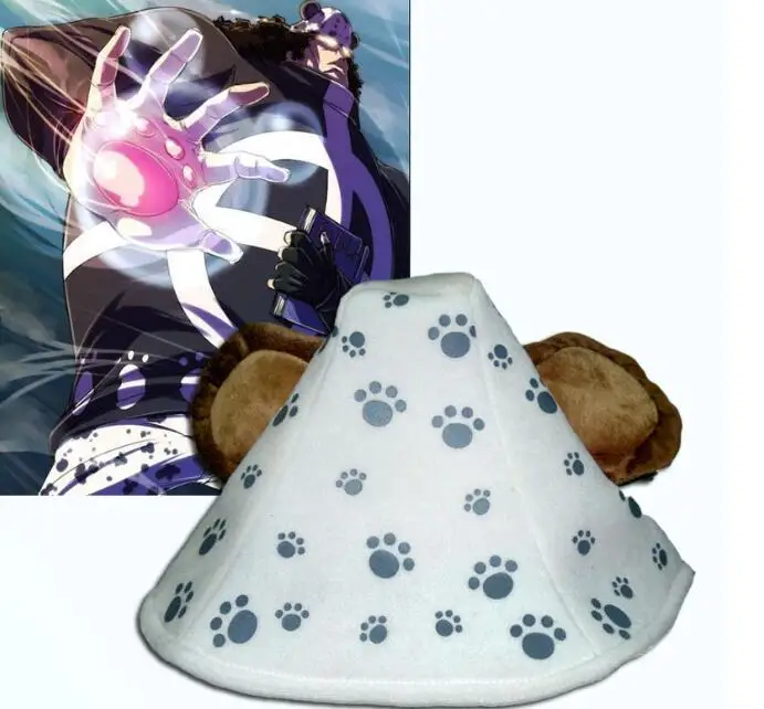 

2020 Hood Animal Hat Ear Flaps paw print with brown ear Plush Warm Animal Cap hat