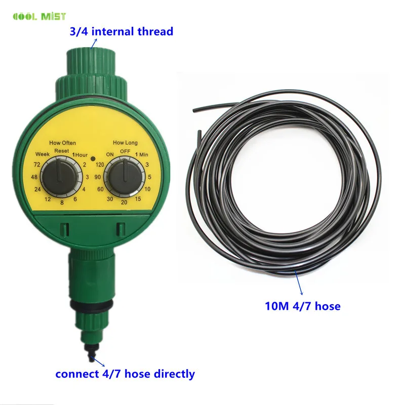 

S201 Quality Battery Water Timer Garden Solenoid Valve Irrigation Timer Sprinkler Controller For Electronic Sprinkler System