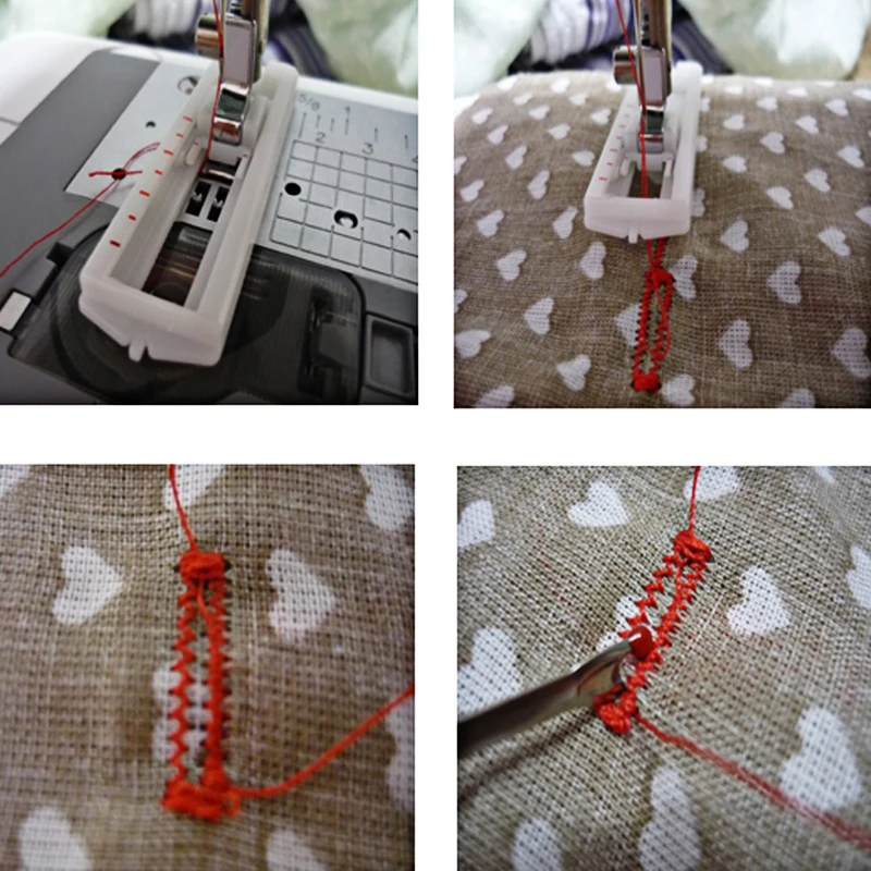 Domestic Sewing Machine Parts Presser Foot Buttonhole Foot