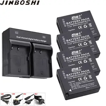 

4X DMW-BLG10 DMW BLG10 DMW-BLE9 BLE9 BLE9E Camera Li-ion Battery+ Dual Charger for Panasonic Lumix DMC GF6 GX7 GF3 GF5 GX80