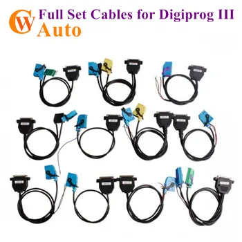 

Full Set Cable for Digiprog III Digiprog 3 Odometer Programmer