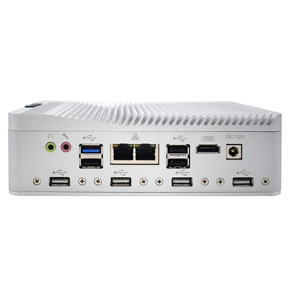 6* RS232 X86 встроенный VGA четырехъядерный Pfsense брандмауэр 2 LAN J1900 со слотом для sim-карты последовательный параллельный порт мини-ПК