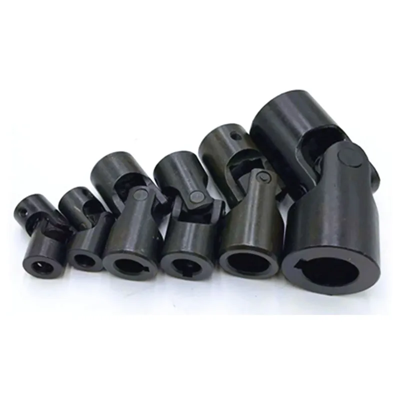 1pc 12*24*51 12*25*56 Universal Shaft Coupling Universal Joint Rods Rings Motor Connector Transmission Tools Hardware shaft coupler flexible coupling shaft connector rigid shaft coupler