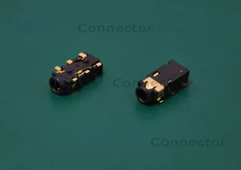 

20pcs 2.5mm Audio Jack, 6 Fixed feet SMT, Headphone Jack Connector, Size 12*5*3.2mm, Tablet, phone and mp3 widely used