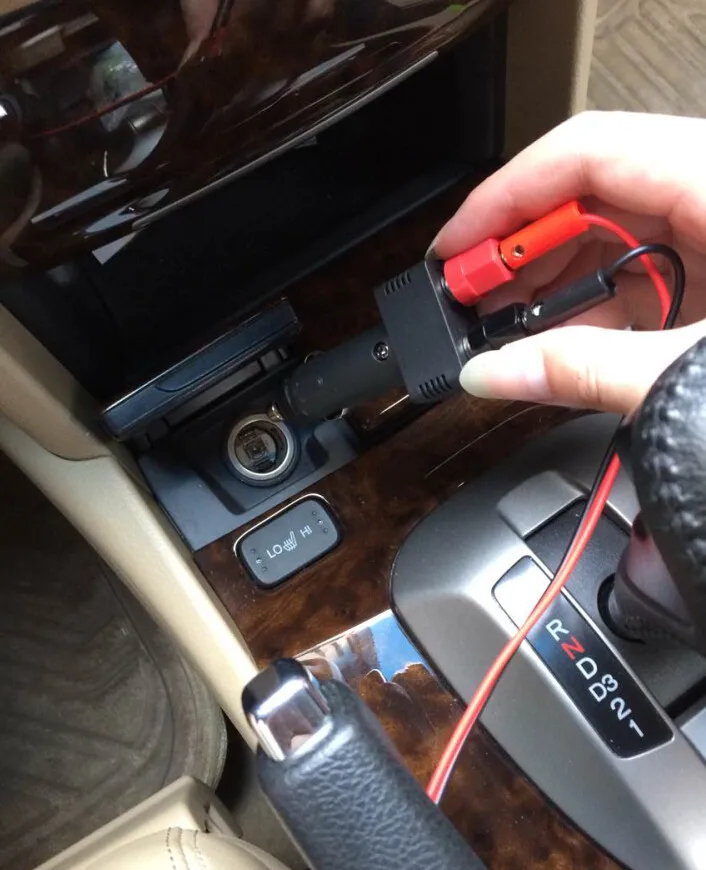 Jtron Dc12v 10a прикуриватель штекер с силовой проводкой кабель для автомобиля взять разъем питания