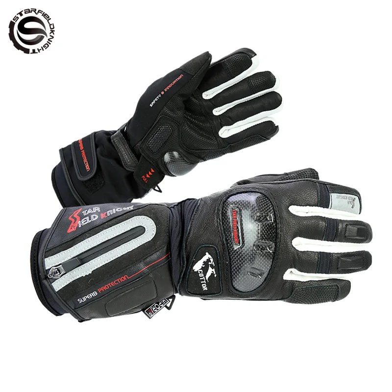 

Winter Warm Gloves Windproof Waterproof Racing Motorcycle Gloves SKG665