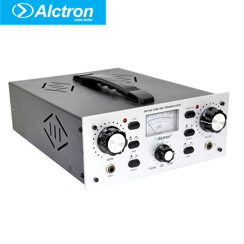 Alctron MP100 Pro микрофон трубка/инструмент предусилитель про микрофон/линия микрофона