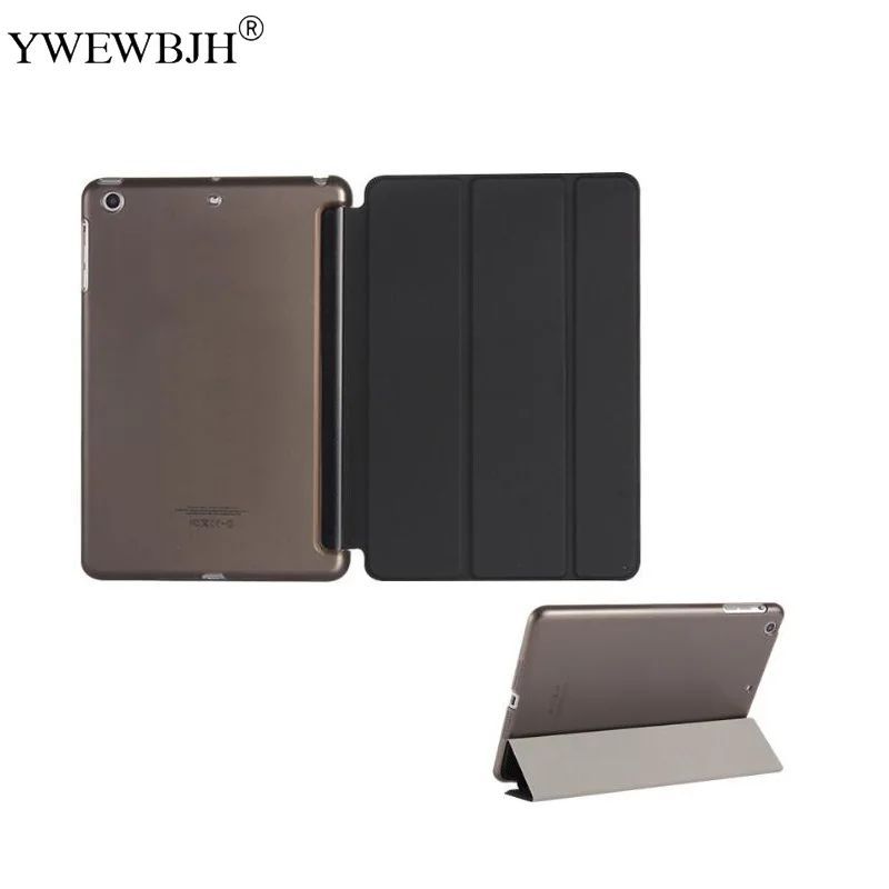 

YWEWBJH For iPad Mini 1 2 3 Leather Soft Cover Case Ultra Slim Smart Flip Case Shockproof Drop Resistance Anti-Dust Cover Case