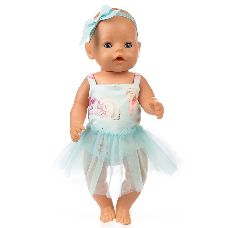 Новая Одежда для кукол подходит для 43 см Zapf Baby Doll, 17 дюймов Born Dolls Аксессуары