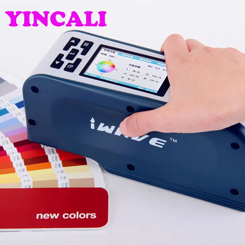 Портативный колориметр WF30 16 мм Высокоточный цветной метр режим дисплея CIELAB, CIELCH разница в цвете формула DEL* a* b