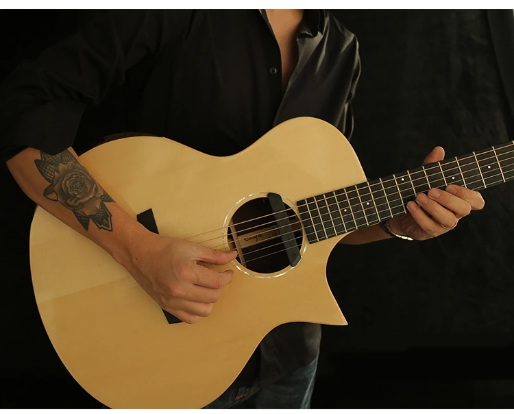 DOUBLE X1 Pro Акустическая гитара Пикап одиночный двойной пикап система предусилителя Избегайте открытия для 39-42 дюймов пикап аксессуары для гитары