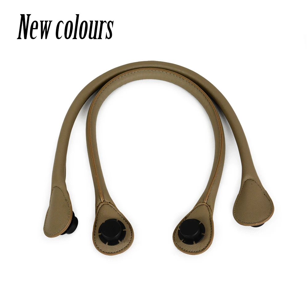 New 1 Pair 14 Colors Pu Faux Leather Handles for Obag Classic Mini O Bag Women's Bags Classic Mini  EVA O bag