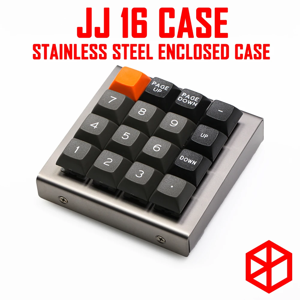 stainless steel bent case for jj4x4 10 JJ16 custom keyboard enclosed