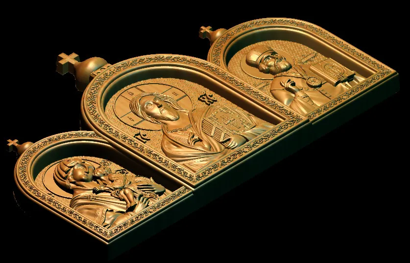 Модель 3D STL для фрезерного станка с ЧПУ гравировального рельефный Artcam aspire M6|3d stl