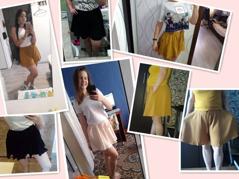 Summer Plus size 6XL Women Shorts Skirts Cotton Wide Leg Shorts Womens Casual Loose Female Large Size Shorts