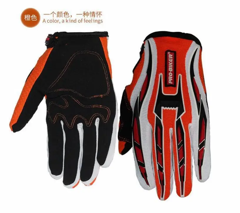 Motorcycle gloves off-road anti-drop gloves outdoor sports motorcycle gloves full finger racing gloves spring and summer CE-01