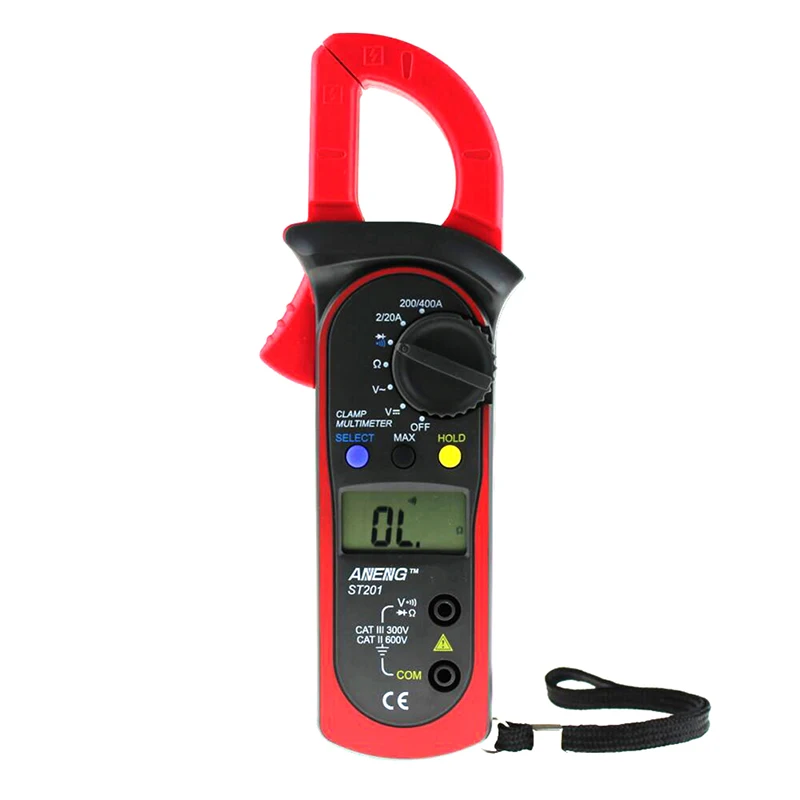 

Digital LCD Clamp Multimeter Amplifier Volt Meter AC/DC Resistor Tester New 2019