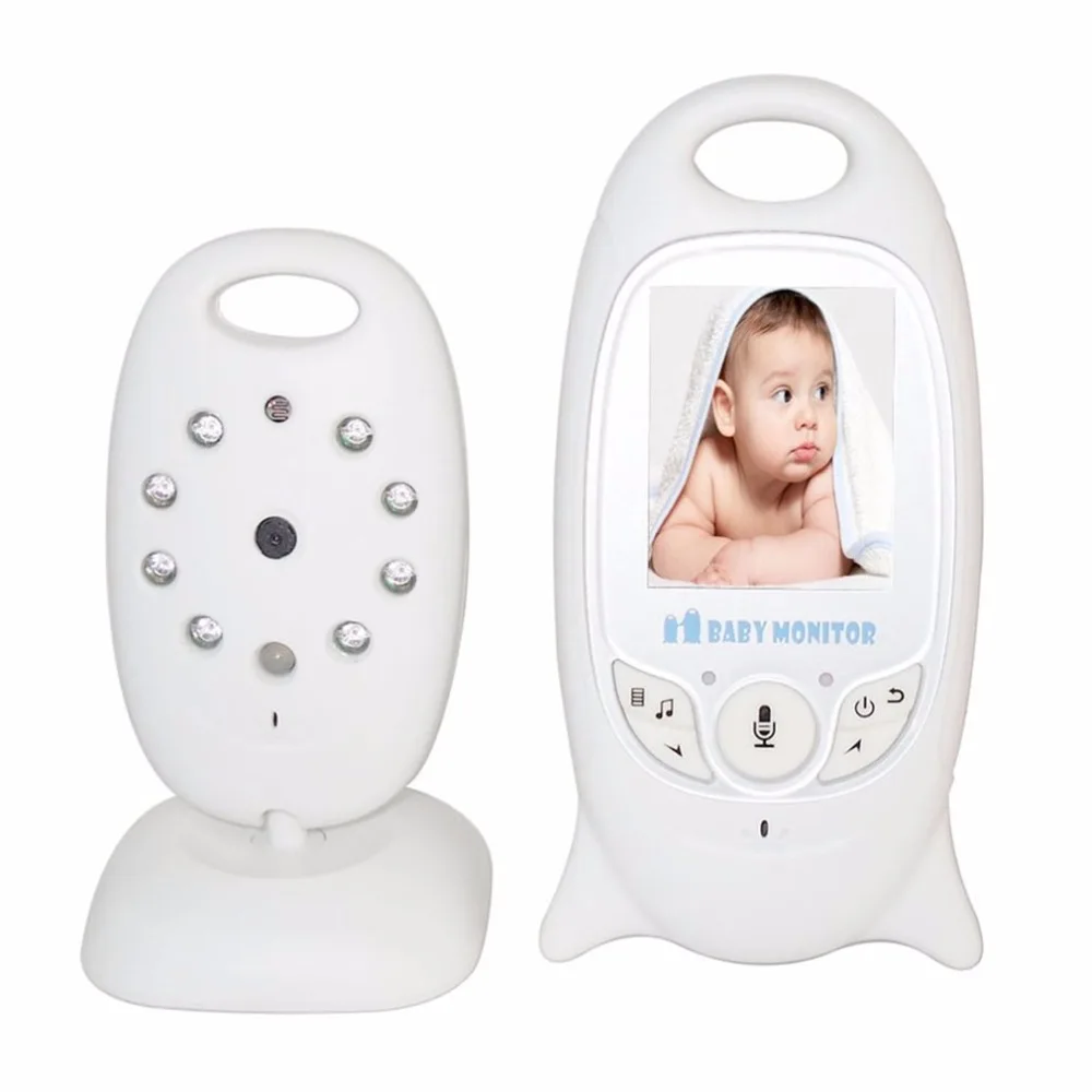 

Wireless Digital Baby Monitor 2 Inch Color Display Night Vision Security Camera Two Way Talk Back Temperature Monitoring VB601