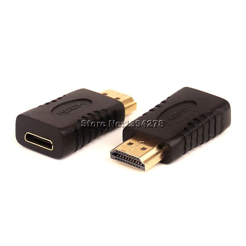 HD16 адаптер HDMI мужчин к Mini HDMI Женский конвертер Разъем 10 шт./лот