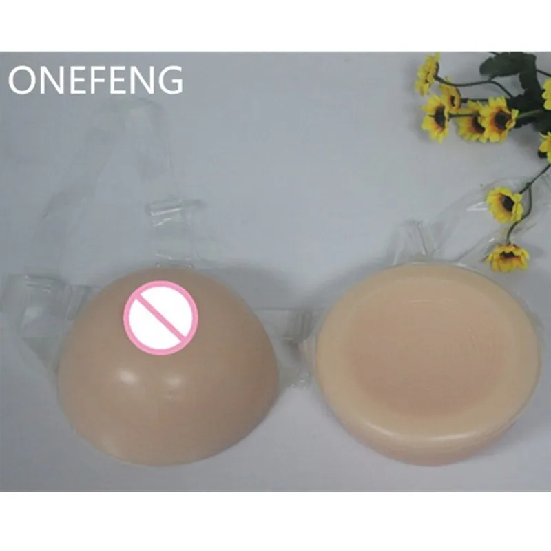

1000g/Pair B/C Cup Round Shape Fake Breast Enlargement Silicone Breast Forms Prosthesis for Transvestite Dress Boobs Implants