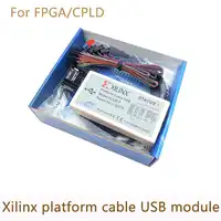 Xilinx Platform Cable USB Download Cable Jtag Programmer for FPGA CPLD support XP/WIN7/WIN8/Linux XC2C256 Chip