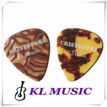 Печатный логотип или текст жемчужная гитара выбирает 0,46 мм двухсторонний печати