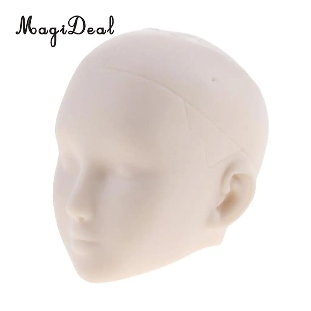 Natural Skin 1/6 Scale Doll Head Parts Repair Kits Practice Makeup Prop for Dolls Accessories Toys