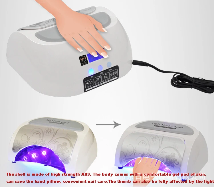 Профессиональная УФ лампа для сушки ногтей 100 240 В 48 Вт|fast cure|48w led uv48w uv lamp |