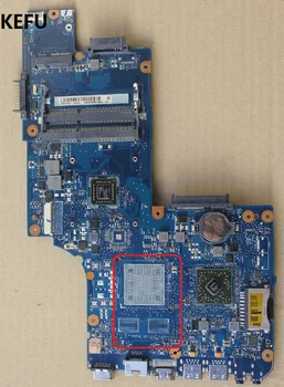 

KEFU for toshiba C850 L850 Laptop motherboard DDR3 EM1200 CPU Mainboard H000052450 100% WORKING