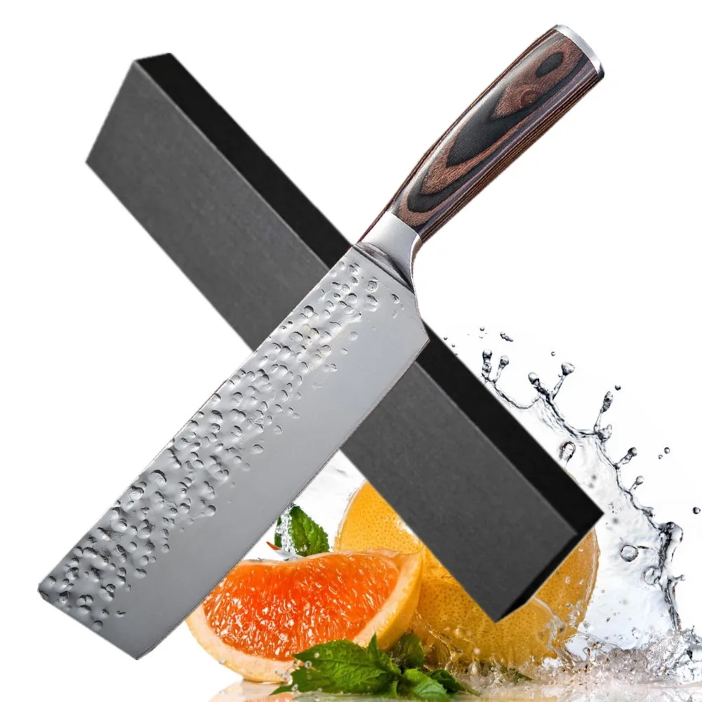 

DAOMACHEN Kitchen knife Chef Knives 7 inch Japanese High Carbon Stainless Steel Vegetable Santoku Knife Chinese Knife