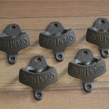 Прямая с фабрики чугунные Малый ремесел открывалка для бутылок пива 100 шт./лот