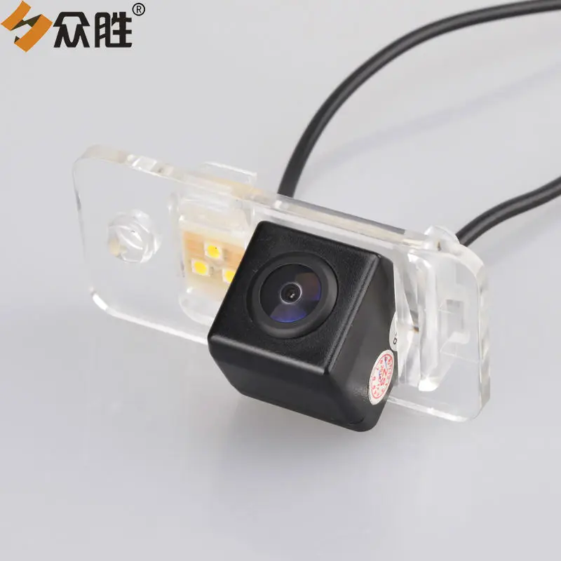 Goedkoop Voor Audi A4 B6 B7 B8 A6L Q7 S5 Draadloze Auto Achteruitrijcamera Auto Backup Reverse Parkeerhulp Achteruitkijkspiegel Camera HS8036