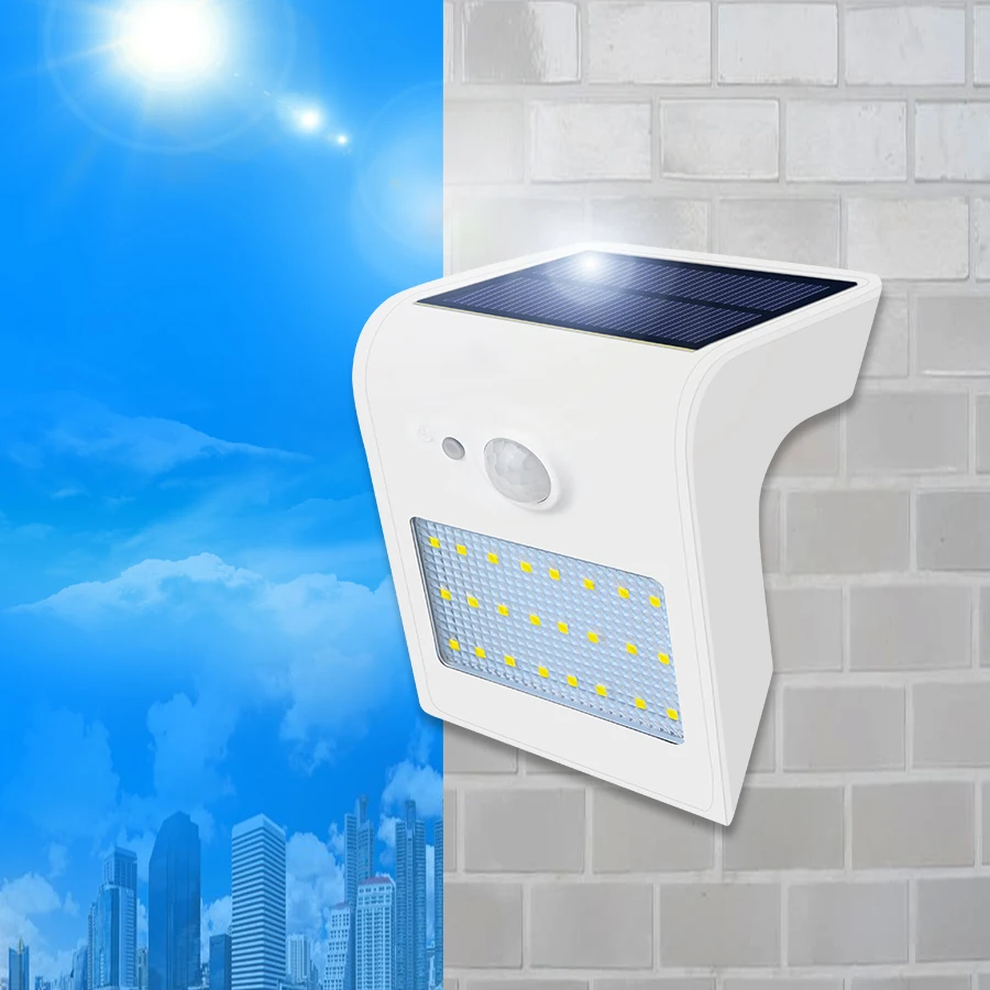 

LED Solar Lamp PIR Motion Sensor Light Outdoors Waterproof Solar Garden Lights Decor Emergency Street Light Solar LED Wall Lamp