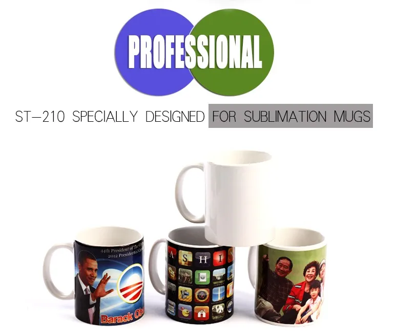 Folhas de Papel de Sublimação Estação de Máquina da Imprensa da Caneca + 2 Canecas + 2 Rolos de Fita de Calor + 1 Dispensador de Fita + 100 Dupla Desktop Pcs pc 6 High Quality Computador e Escritório