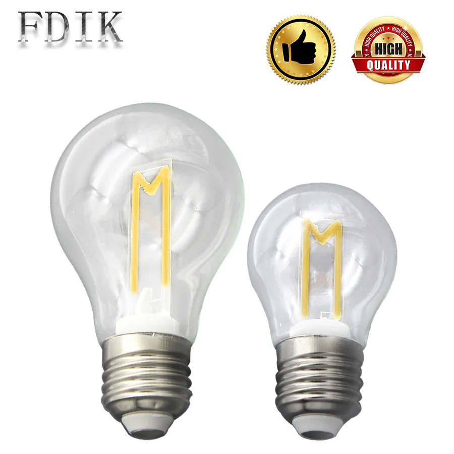 MtypeFilamentBulbE27LEDCOBLightBulbsWholesale3W4WAC180265V