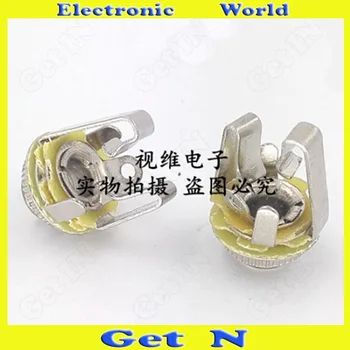 

10pcs 3.5mm Dual Track Metal Socket Jack Recaptacle for Earphone Headset 3.5 Socket