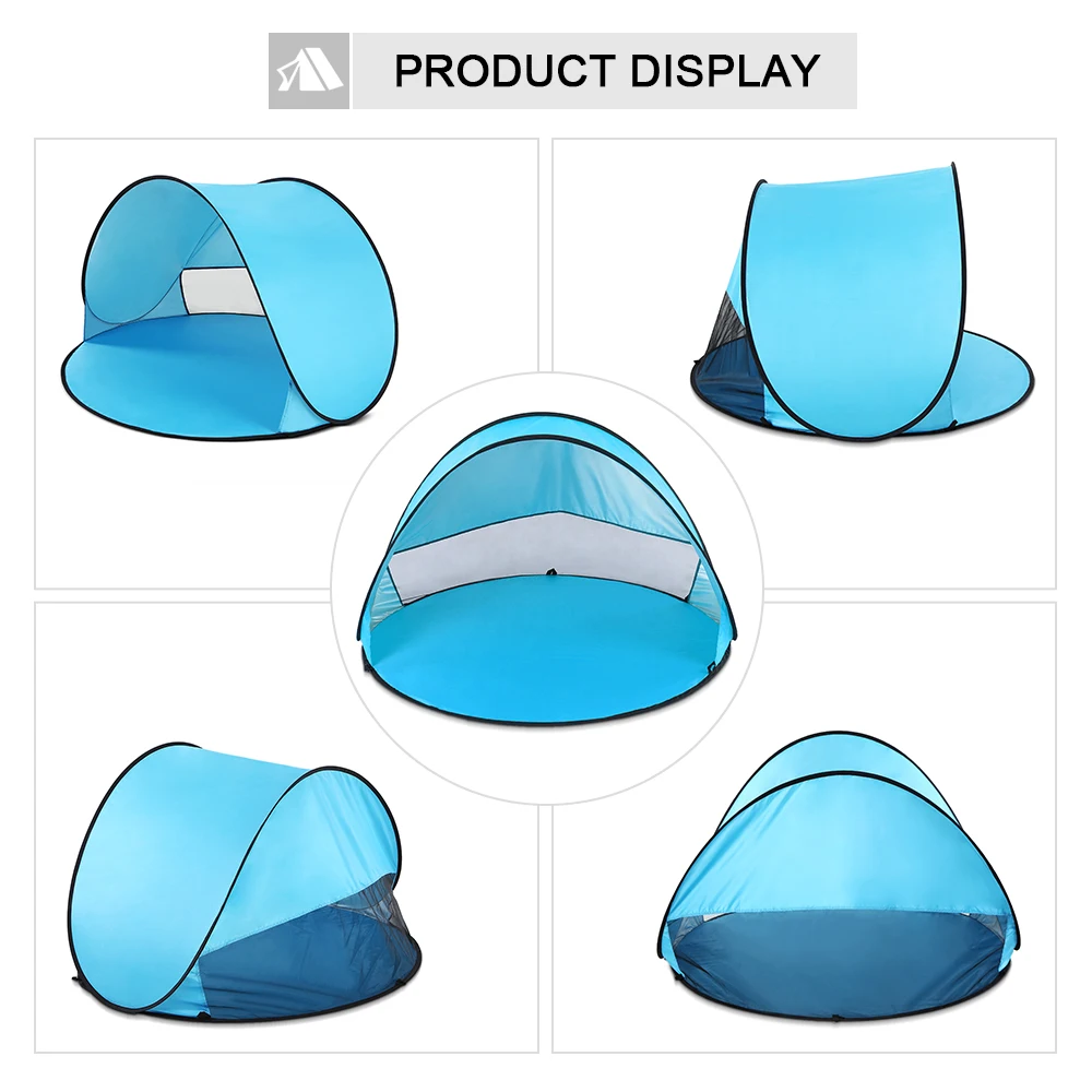 Открытый Кемпинг палатки Мгновенный Всплывающий тент детский пляж палатка кабана Портативный Анти УФ солнечные укрытия для кемпинга рыбалки Пешие прогулки