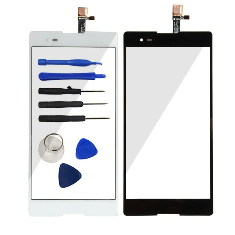 Front Glass Touch Screen Digitizer Touch Panel For Sony Xperia T2 Ultra Dual D5322 XM50H Sensor