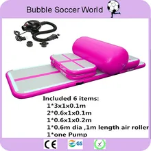Air track Home Edition Inflatable Air track Training Set For Home Use Yoga exercise Sealed Airtrack With Roller Free One Pump free shipping 6 pieces 4 mat 1 roller 1 pump inflatable home gym equipment air track training set air gym mat for home edition