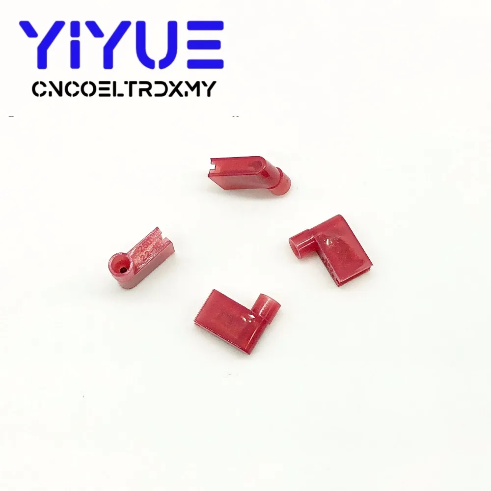 Terminals FLDNY1-250 FLDNY1.25-250 Nylon brass Flag Female Terminal insulated WIRE CONNECTORS 20PCS 0.5-1.5mm2 AWG22-16 FLDNY (4)
