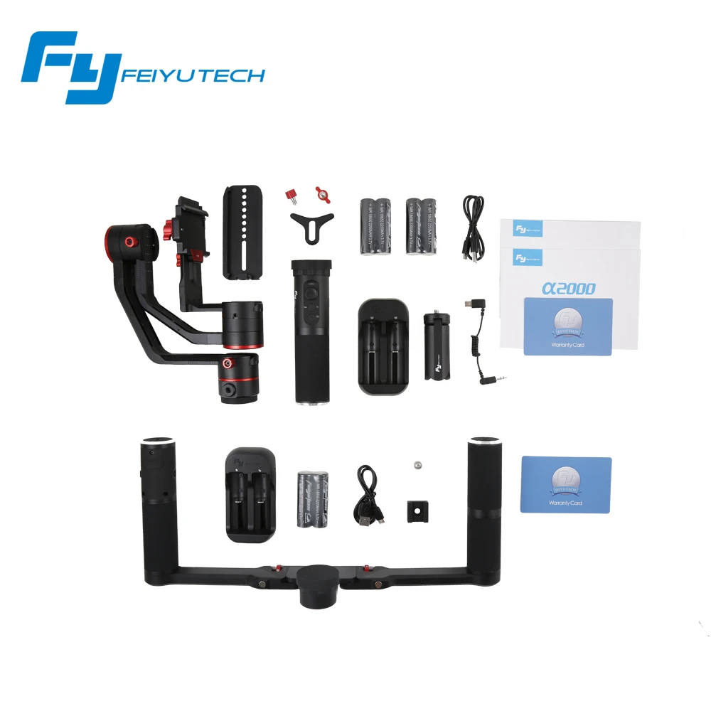 FeiyuTech Feiyu a2000 беззеркальные камеры рефлекторный стабилизатор двойной карманный
