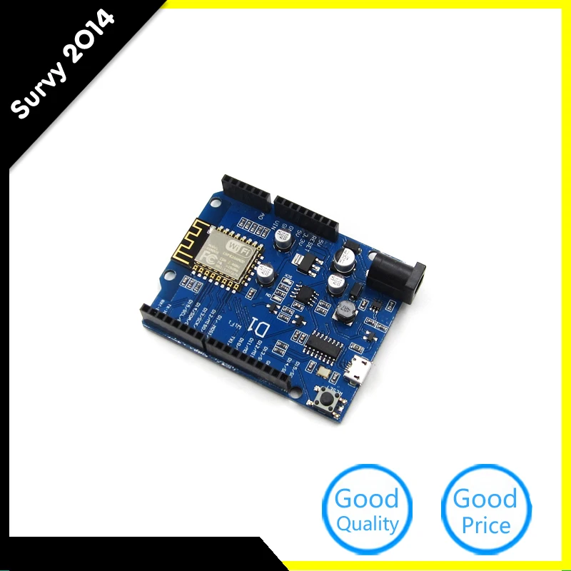 

ESP8266 ESP-12E IDE For WeMos D1 CH340 WiFi Wireless Development Board UNO R3 For ARFUINO Compatible 1A 24V